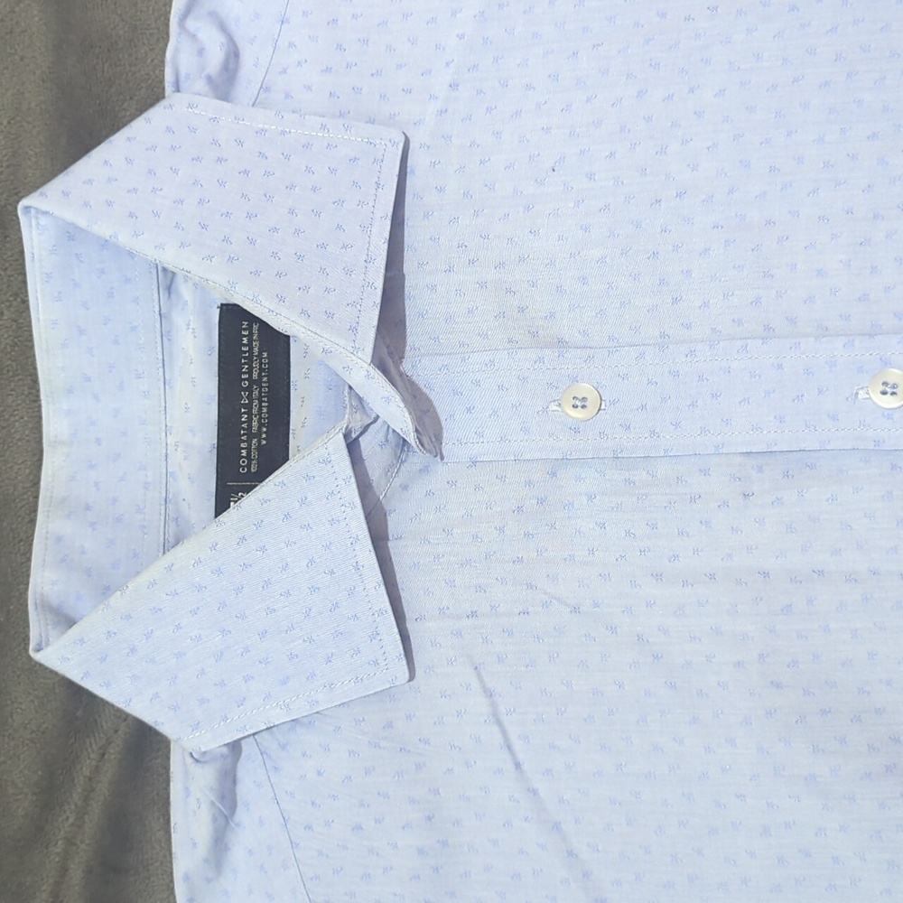 Combatant Gentlemen Dress Shirt, Size 15.5